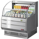 Turbo Air TOM-30SW-N 28" White Slim Line Horizontal Air Curtain Display Case