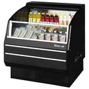 Turbo Air TOM-40SW-N Slim Line 39" White Horizontal Air Curtain Display Case