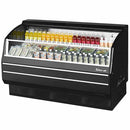 Turbo Air TOM-60SB-N Slim Line 63" Black Horizontal Air Curtain Display Case