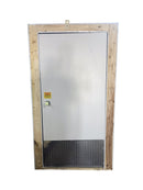 Walk-In Freezer Replacement Door 34" x 80" — Prehung with Frame