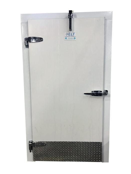 Walk in Freezer Replacement Door 36”x 76 “ Prehung with Heated  Frame