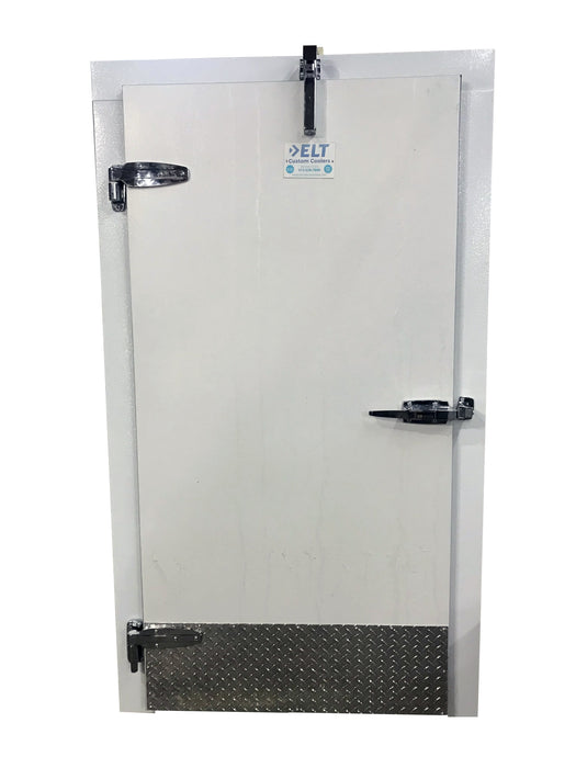 Walk in Cooler Replacement Door 36”x 76 “ Prehung with Plug Frame