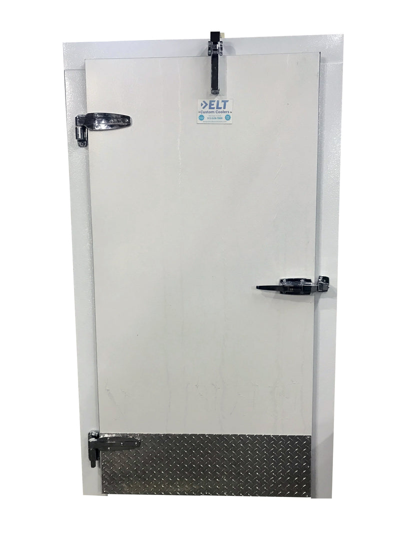 Walk in Freezer Replacement Door 34”x80 “ Prehung with  Frame