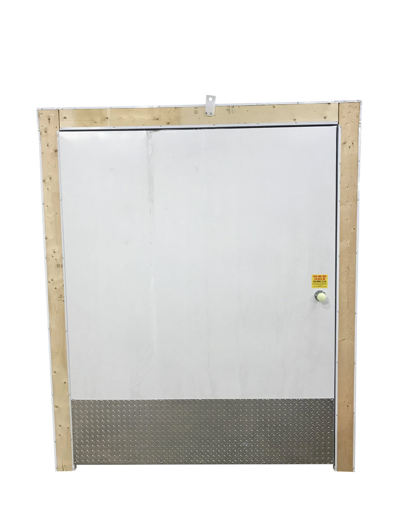 Walk in Cooler Replacement Door 52”x 78 “ Prehung with Plug Frame