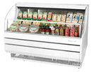Turbo Air TOM-50SW-N Slim Line 50" White Horizontal Air Curtain Display Case