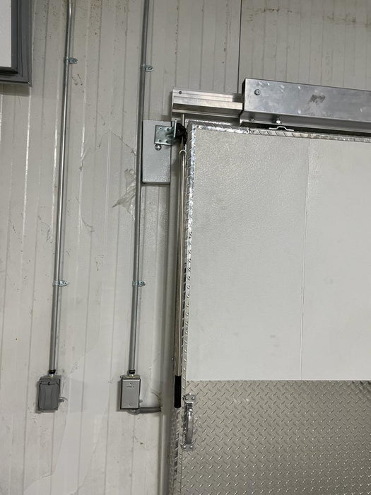 Walk in Cooler  Sliding  Door 10'x 10' Prehung with Jamb Sandwich frame and Header