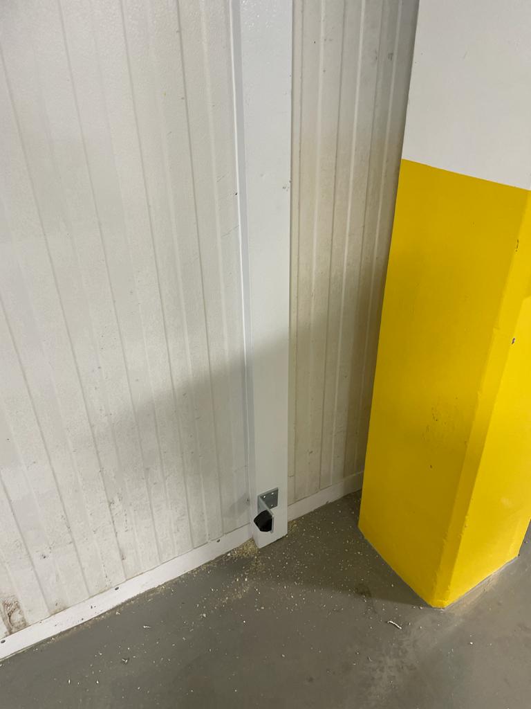 Walk in Cooler  Sliding  Door 8'x 12' Prehung with Jamb Sandwich frame and Header