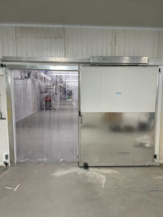 Walk in Cooler Sliding  Door 84”x 120“ Prehung with Jamb Sandwich frame and Header