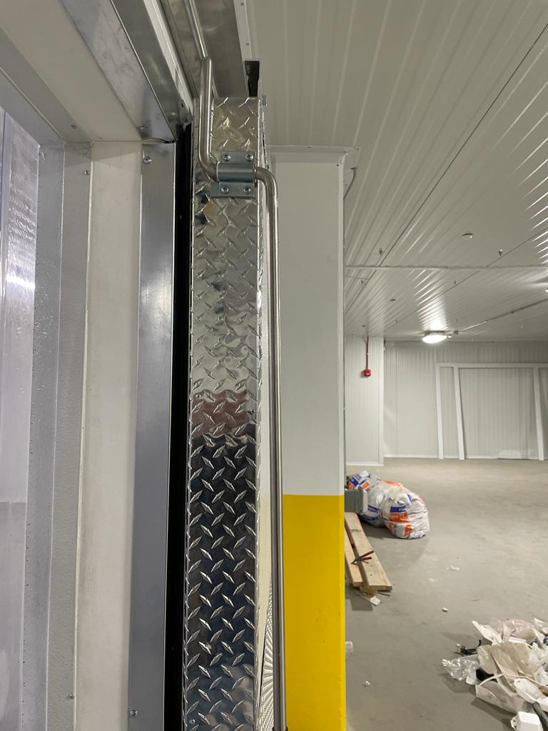 Walk in Cooler  Sliding  Door 8'x 12' Prehung with Jamb Sandwich frame and Header