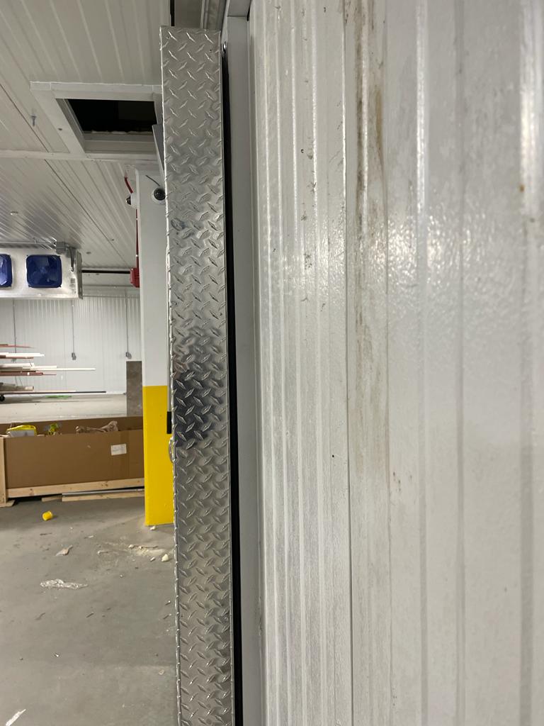 Walk in Cooler  Sliding  Door 8'x 12' Prehung with Jamb Sandwich frame and Header