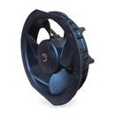 Delta AFL22AUHW fan, side view of the flange frame