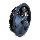 Delta AFL28A2LU-00 fan, angled view of mounting ring and rear guard