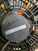 Delta AFL28A2LU-BR motor nameplate: 200-240 VAC, 25 W, 0.34 A, 1600 RPM