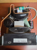 Copeland M4FF-0056-IAA-040 top view with unit nameplate