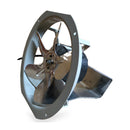Master-Bilt 13-13440 fan assembly, angled view showing EC motor and bracket