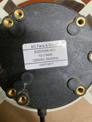 Motor label: EC Fans & Drives ECD0286-A01, Master-Bilt 13-13440, 120VAC 50/60Hz
