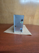 Norlake NOR003 coil, end panel with labeled inlet and outlet connections