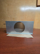 Norlake NOR003 coil, galvanized housing with round fan shroud opening