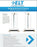 Walk in Freezer Replacement Door 45”x 82 “ Prehung with Heated Plug Frame