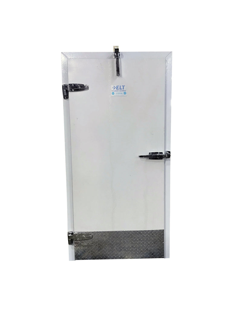 Walk in Freezer Replacement Door 36”x 84 “ Prehung with Heated  Frame