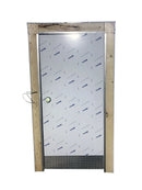 Walk in Freezer Replacement Door 40”x 84 “ Prehung with Plug Frame
