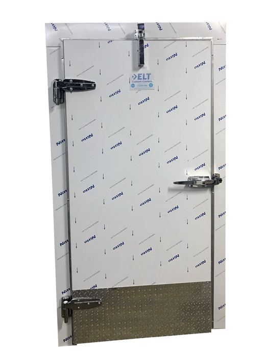 Walk in Freezer Replacement Door 34”x 78 “ Prehung with  Frame