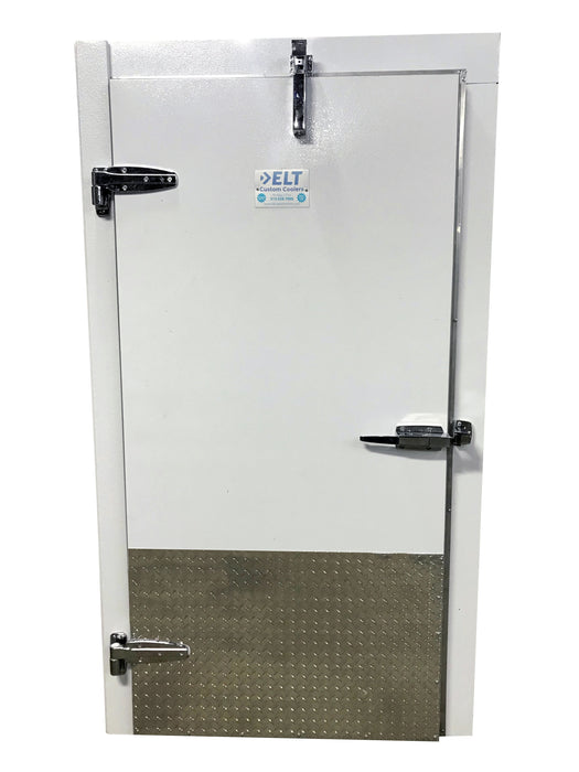 Walk in Freezer Replacement Door 40”x 78 “ Prehung with Plug Frame