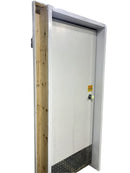 Walk-In Cooler Replacement Door 34" x 72" — Prehung with Frame