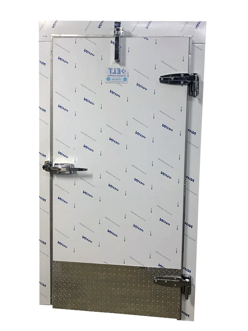 Walk in Cooler Replacement Door 38”x 84 “ Prehung with Plug Frame